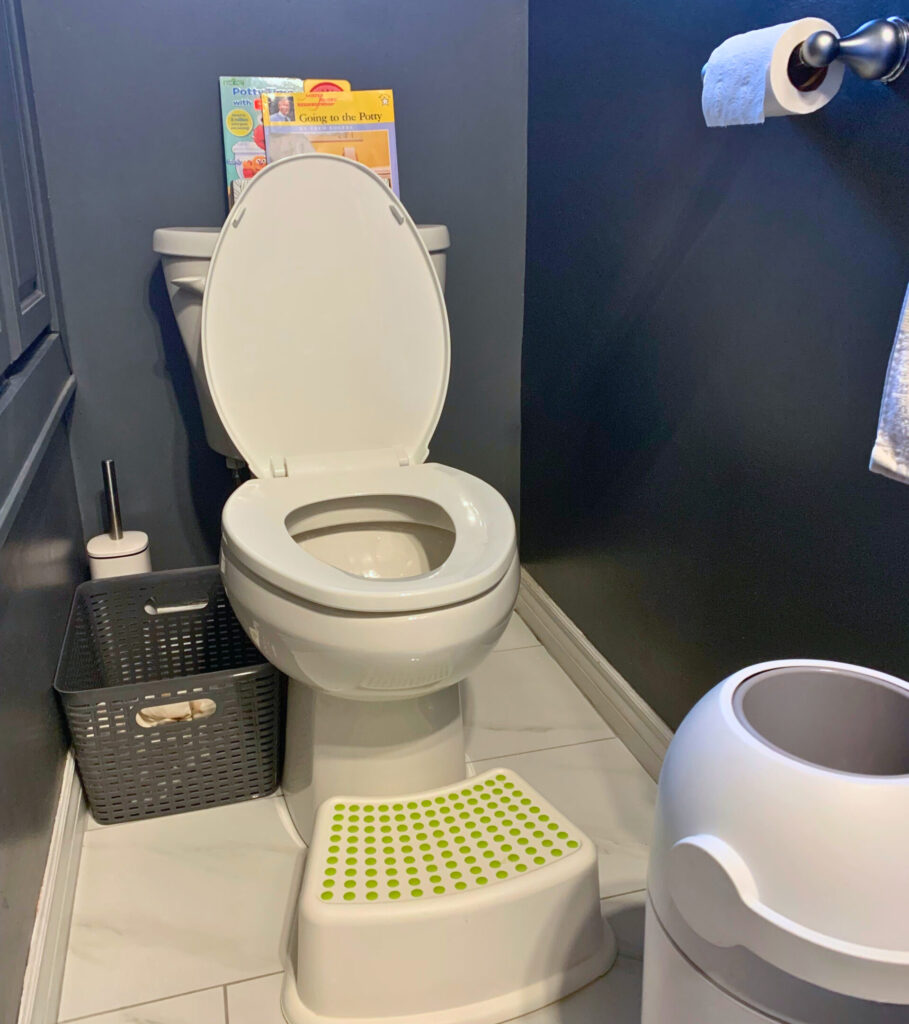 Montessori Bathroom Toileting Station