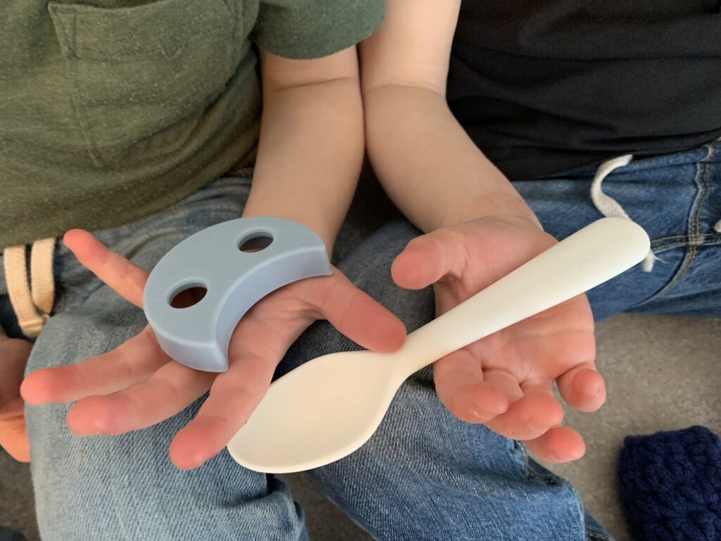 Moon and Spoon in Rhyming Basket