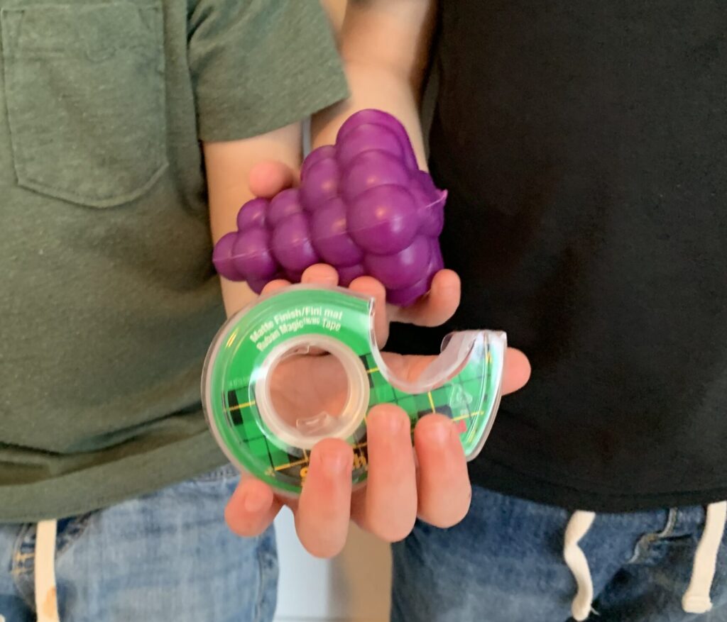 Grape and Tape in Rhyming Basket