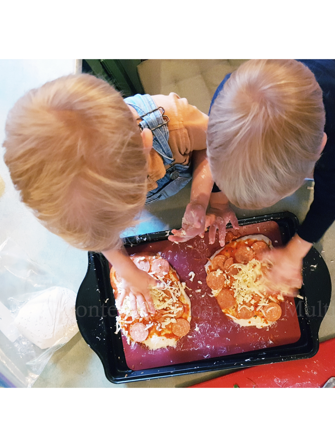 Montessori Twins in the Kitchen